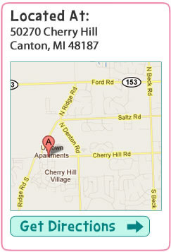 Cherry hill location in canton michigan, for a great pet groomers, dog groomer